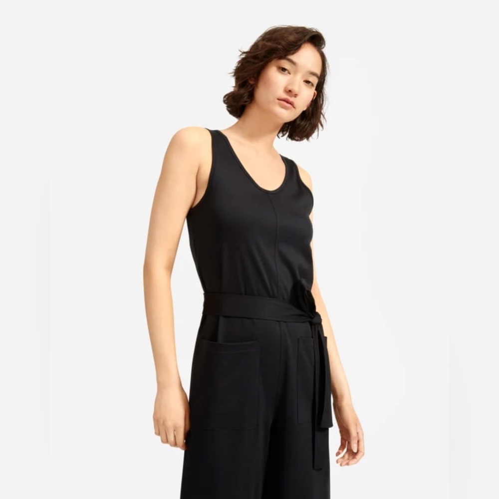 NWT Everlane The Luxe Cotton Jumpsuit - Picture 2 of 16
